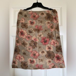 🌸 Elie Tahari Floral pencil skirt retro perfect